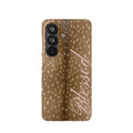 Blessed - Brown Spotted Deer Fur Phone case
