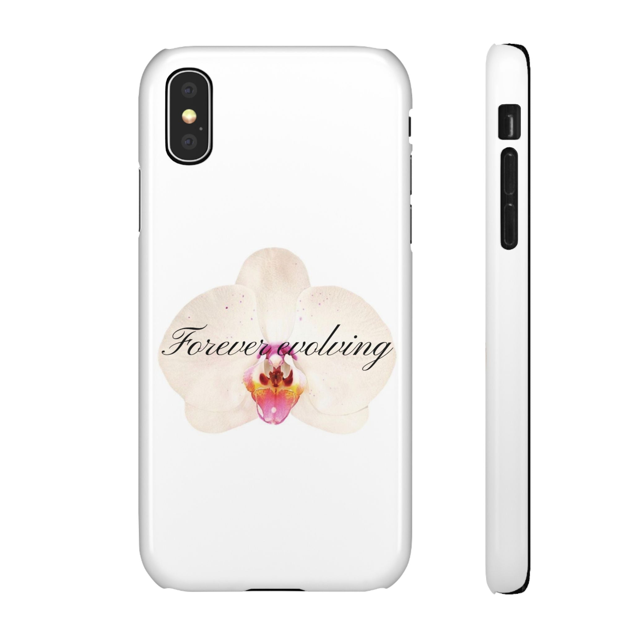 Forever evolving - Orchid phone case