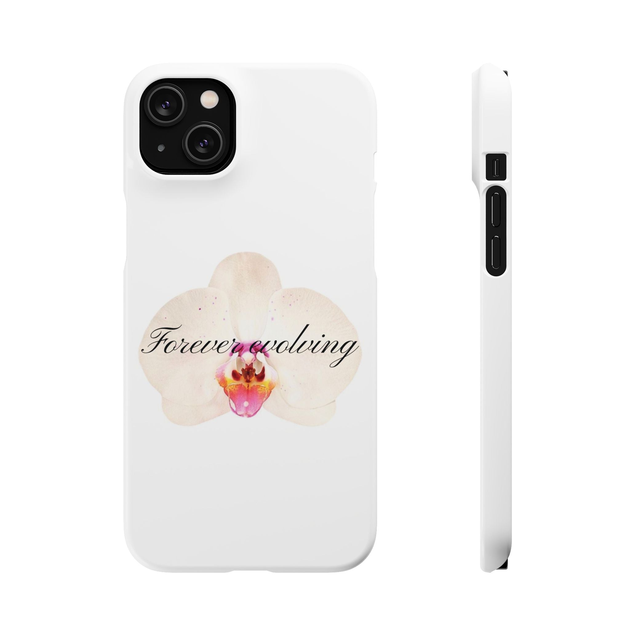 Forever evolving - Orchid phone case