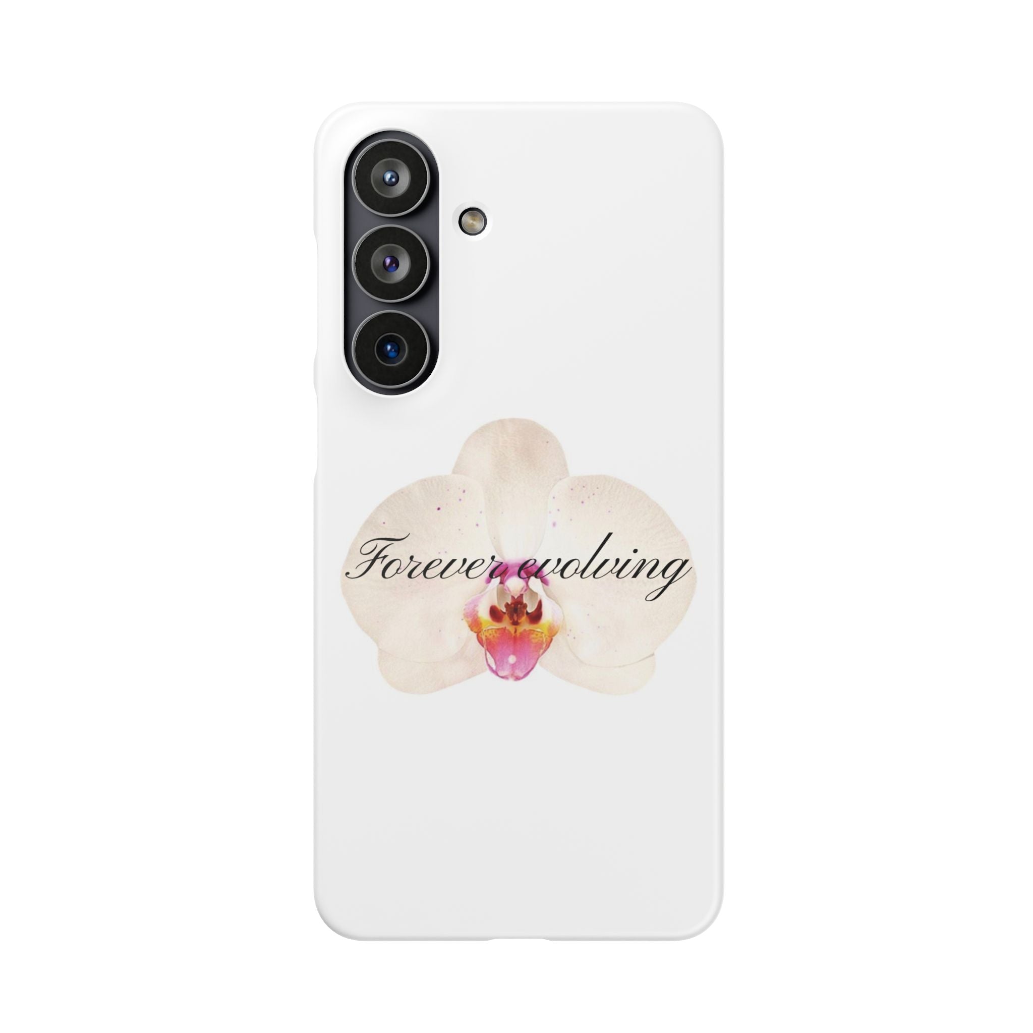 Forever evolving - Orchid phone case
