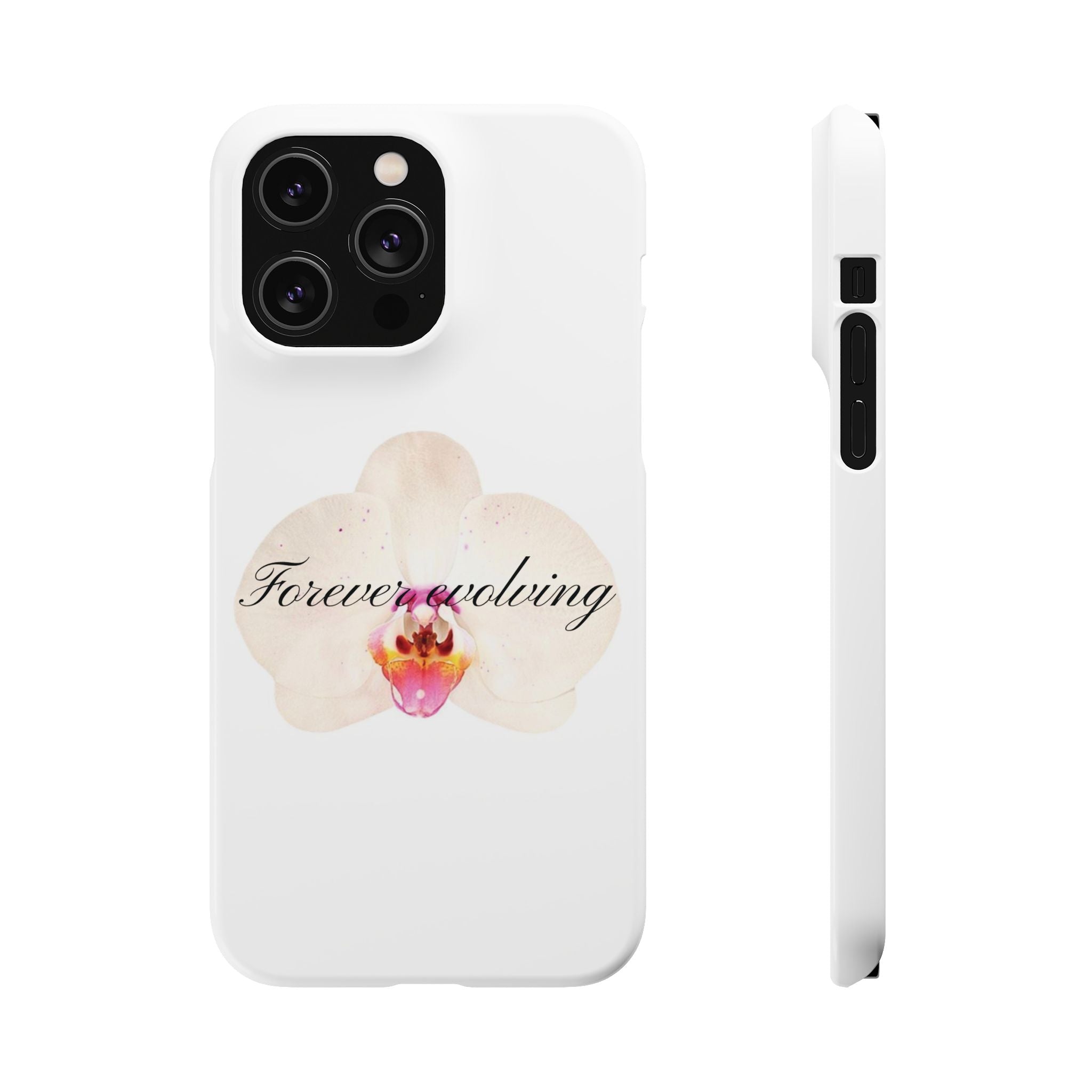 Forever evolving - Orchid phone case