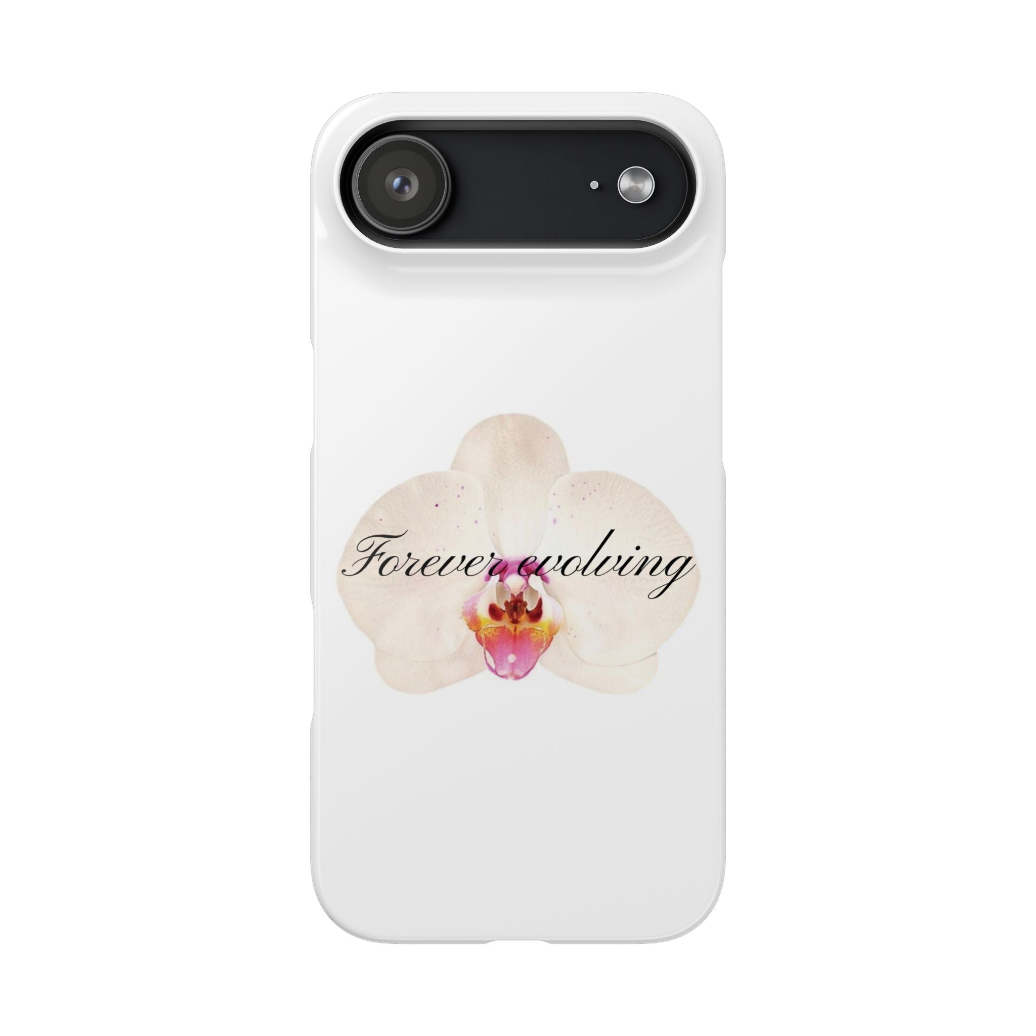 Forever evolving - Orchid phone case