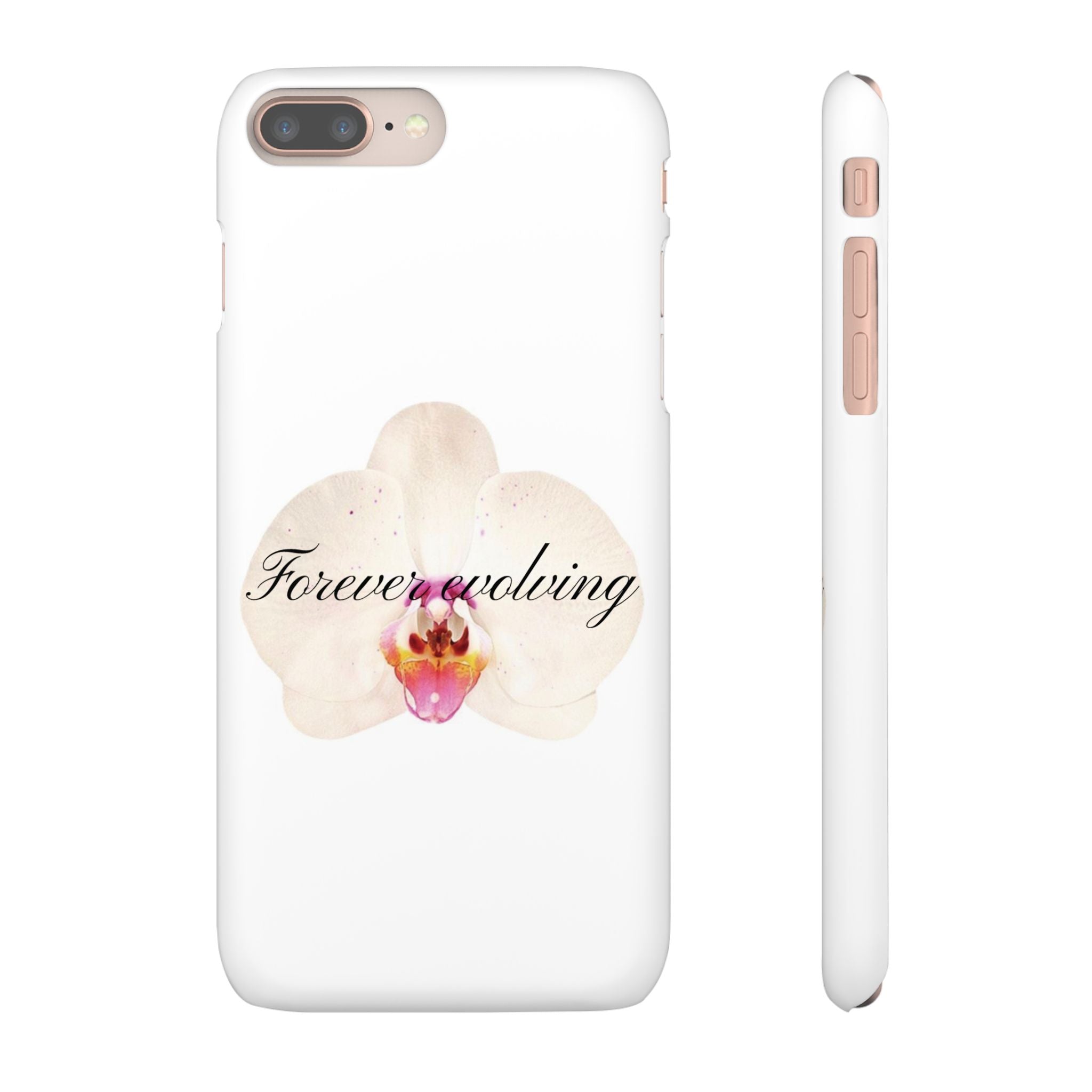 Forever evolving - Orchid phone case