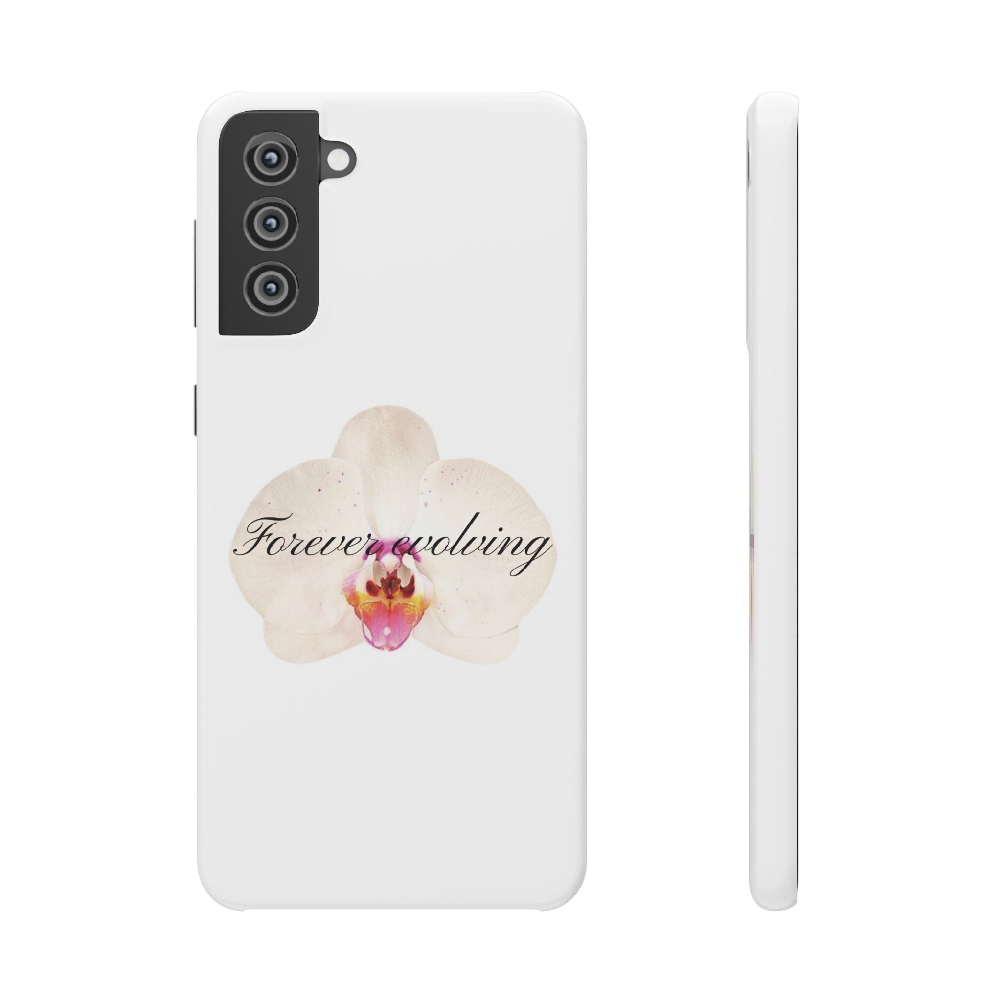 Forever evolving - Orchid phone case