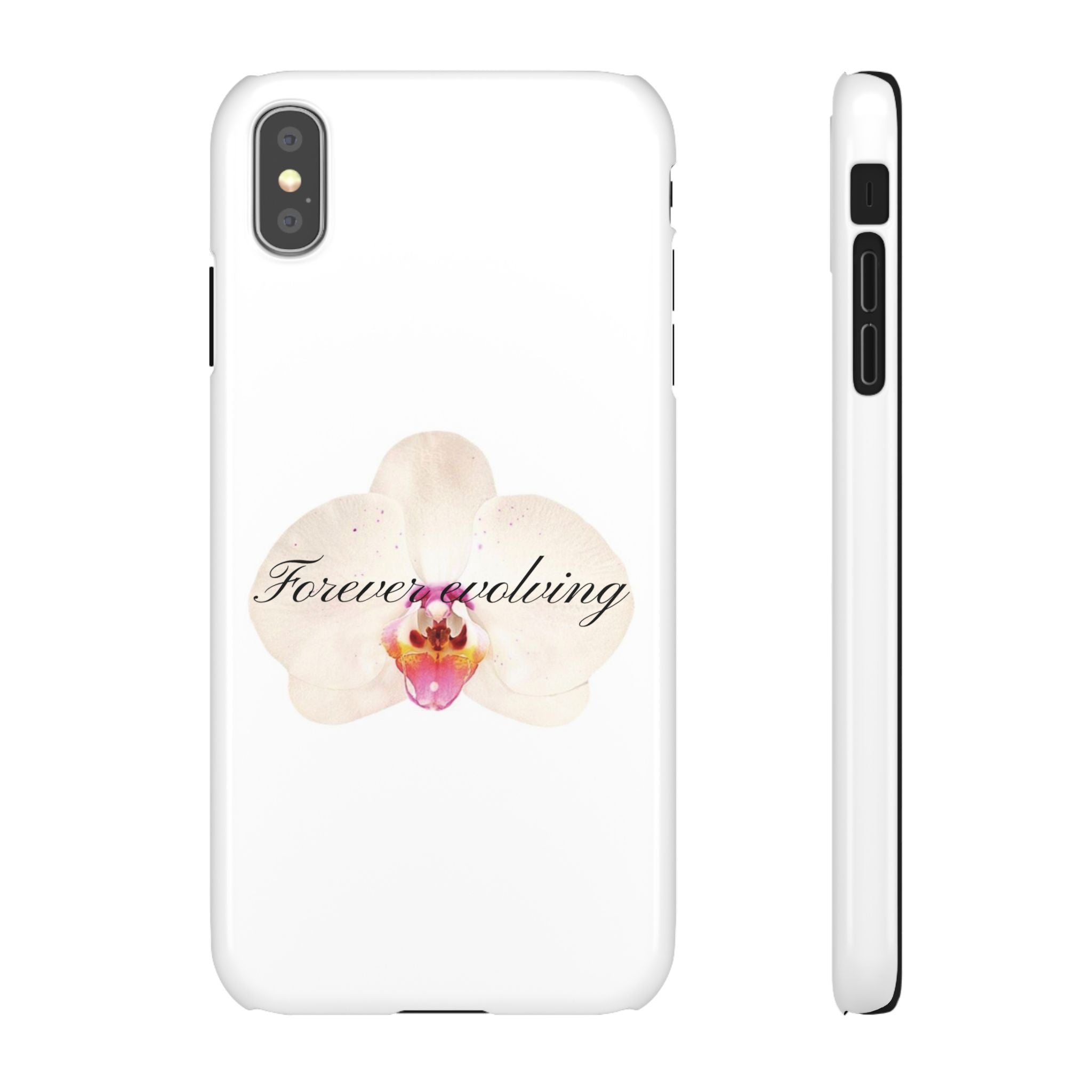 Forever evolving - Orchid phone case