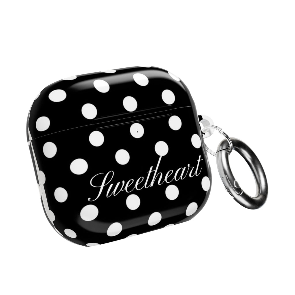 Polka Dot 'Sweetheart' AirPod Case