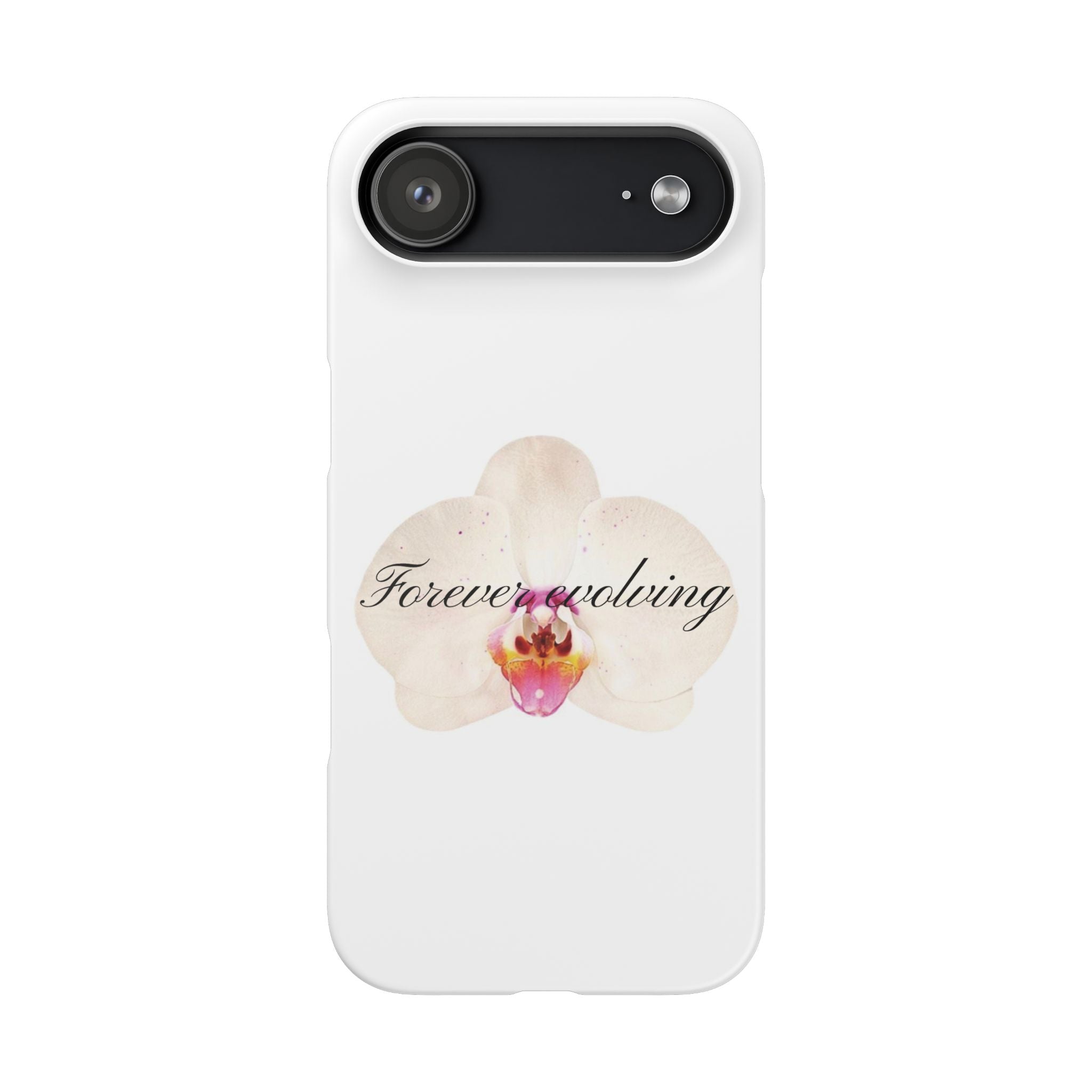 Forever evolving - Orchid phone case