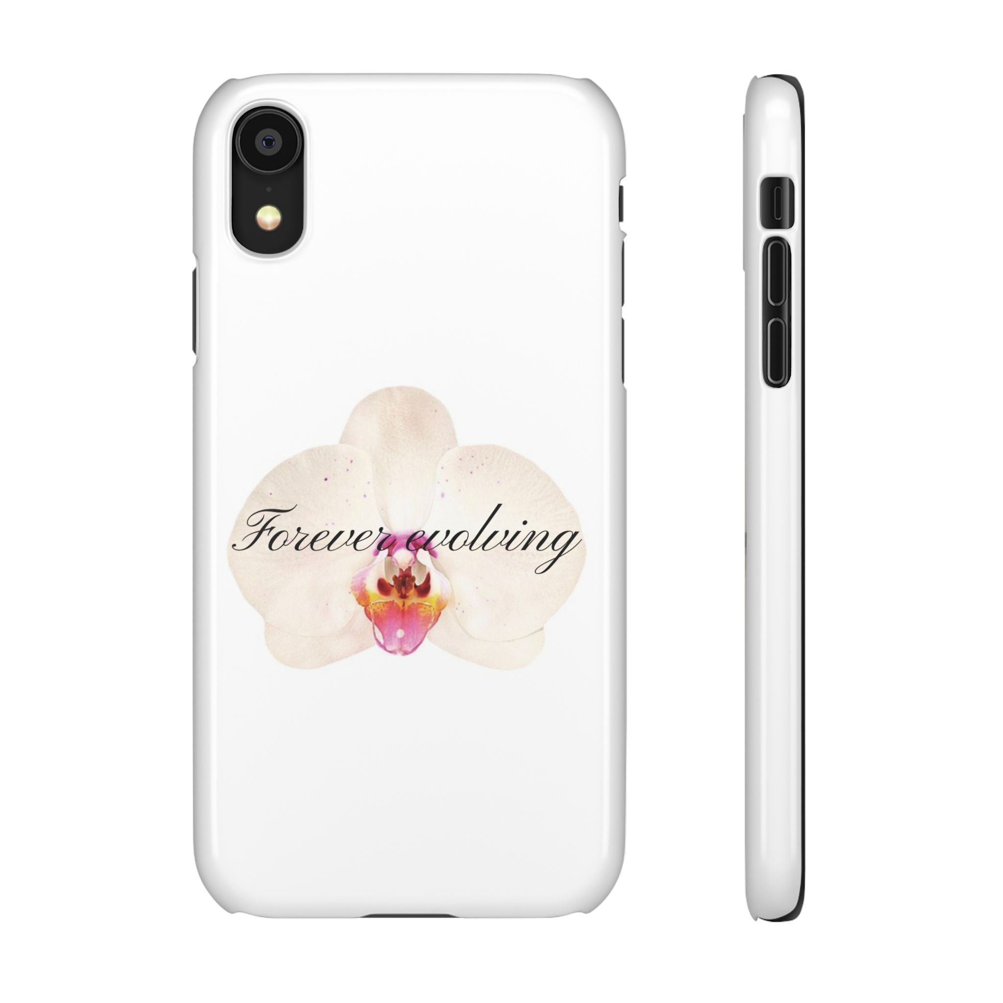 Forever evolving - Orchid phone case