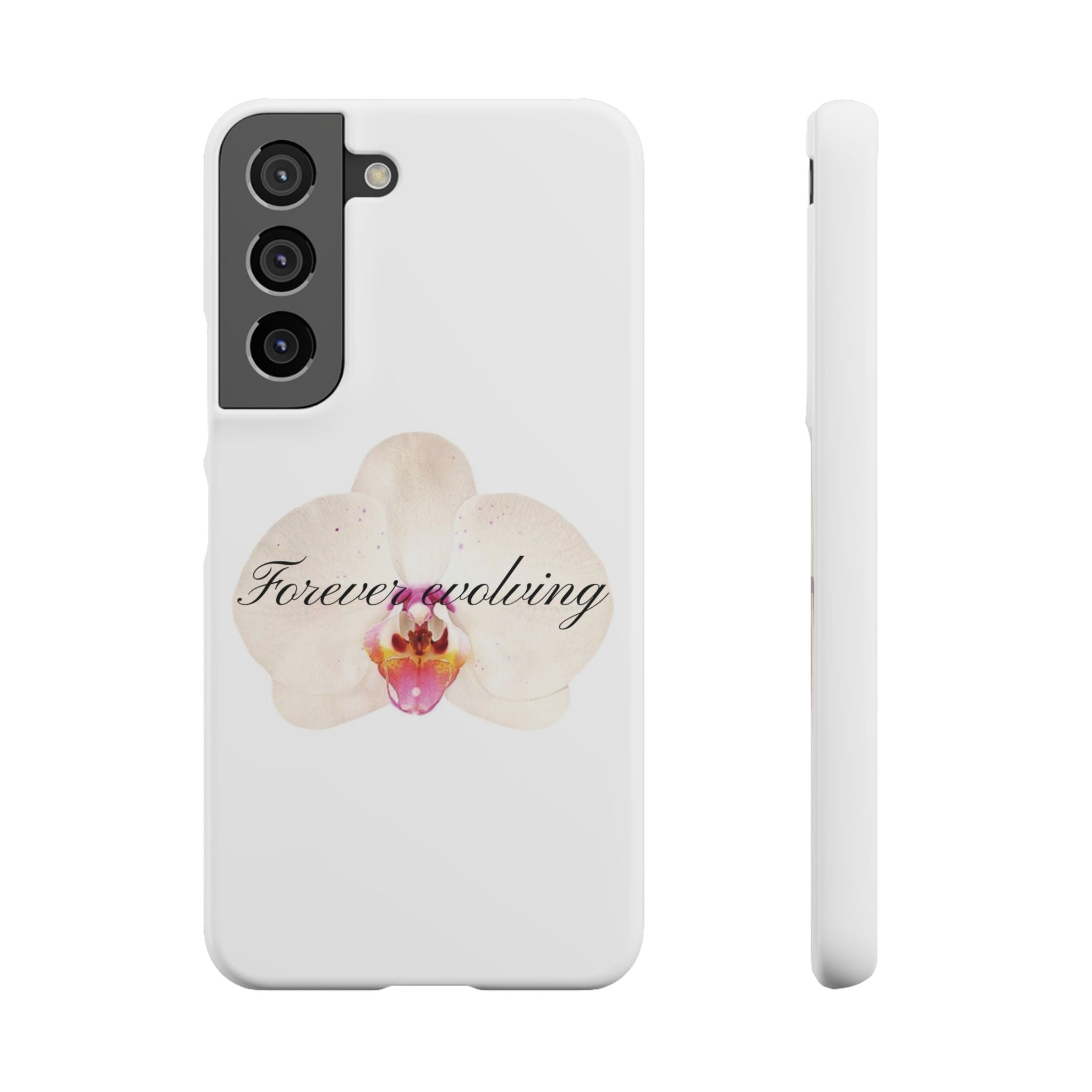 Forever evolving - Orchid phone case