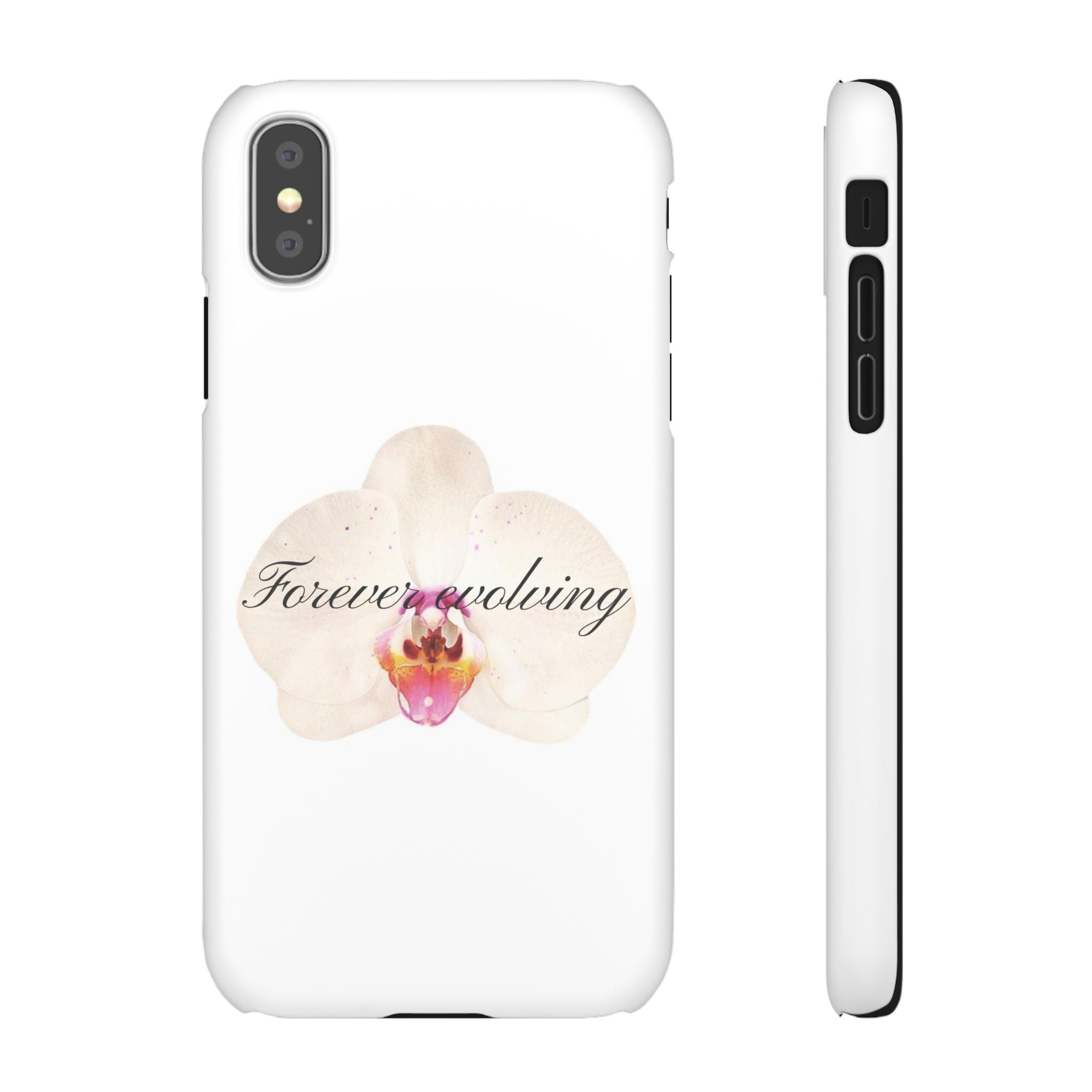 Forever evolving - Orchid phone case