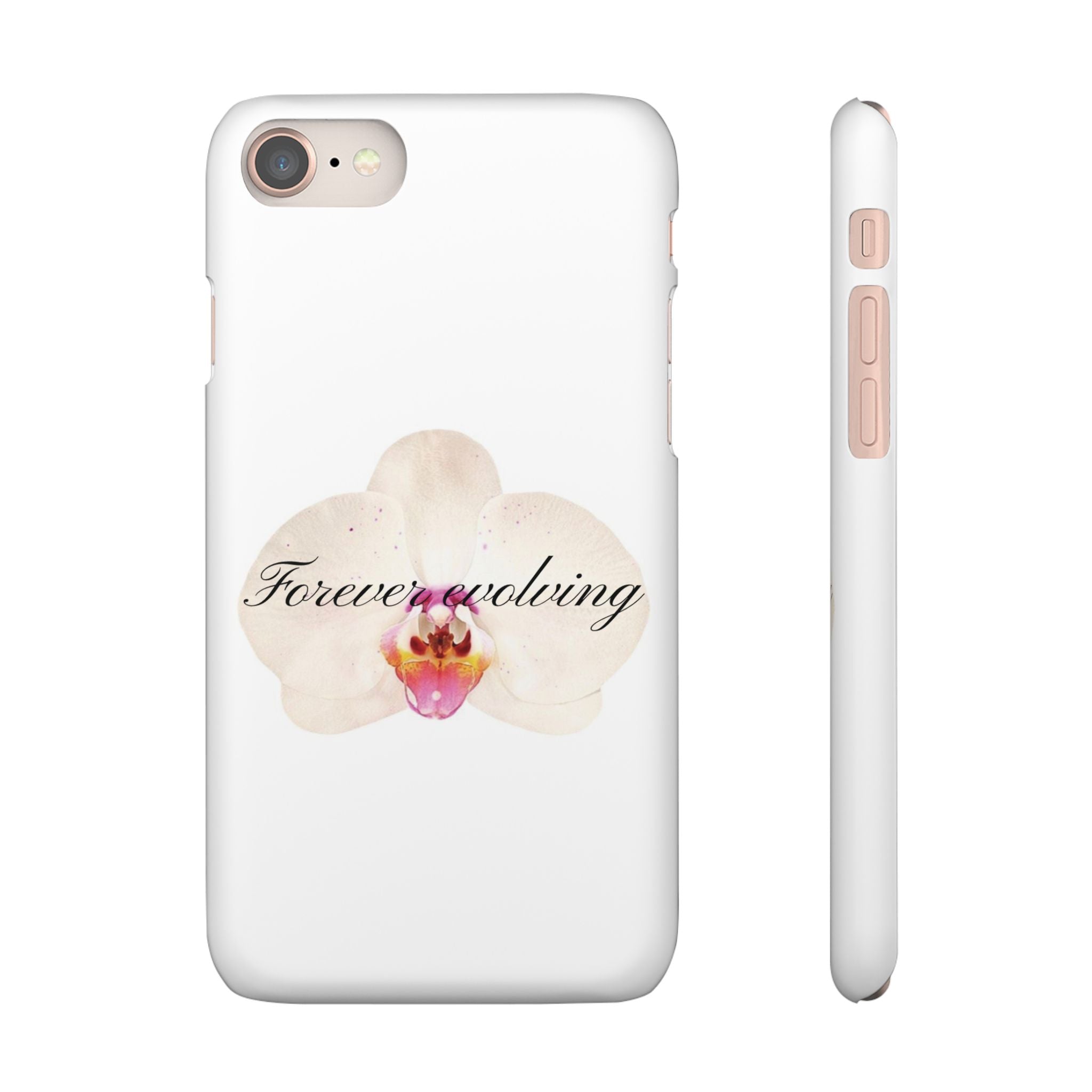 Forever evolving - Orchid phone case