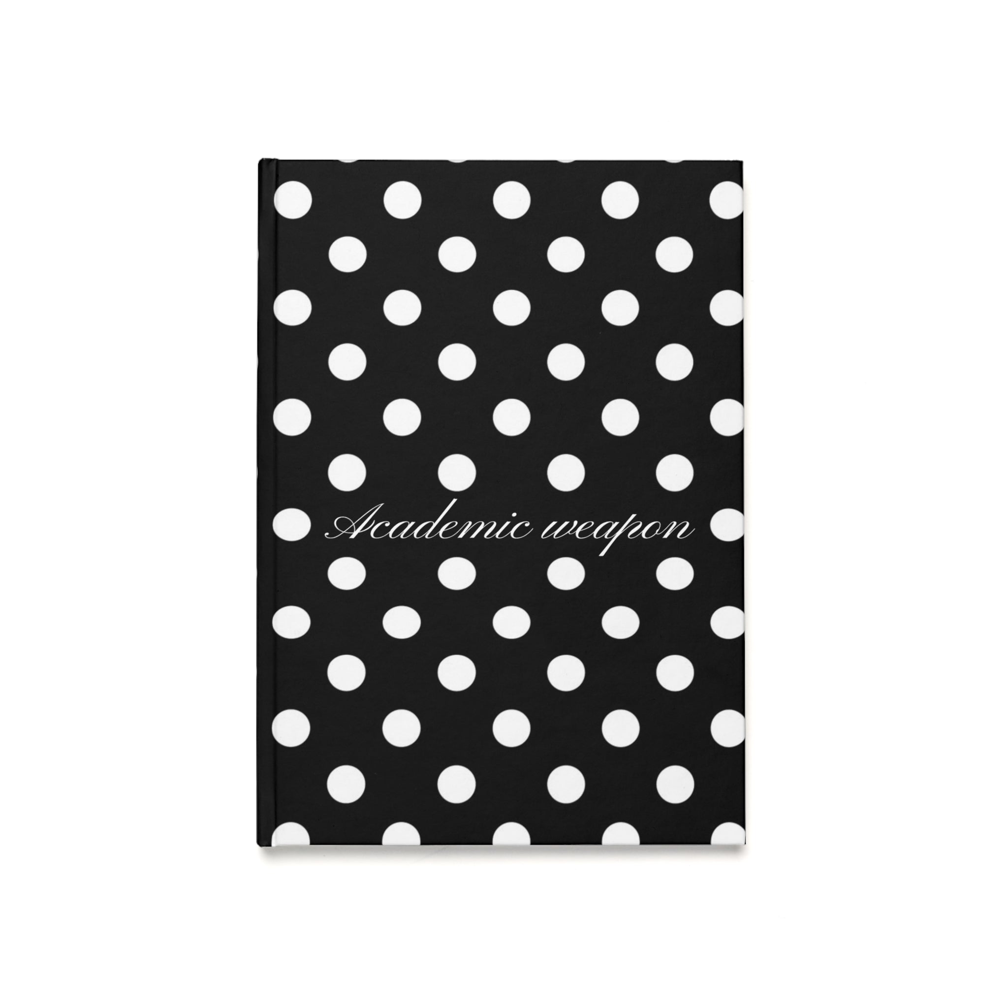 Academic weapon - polka dot journal