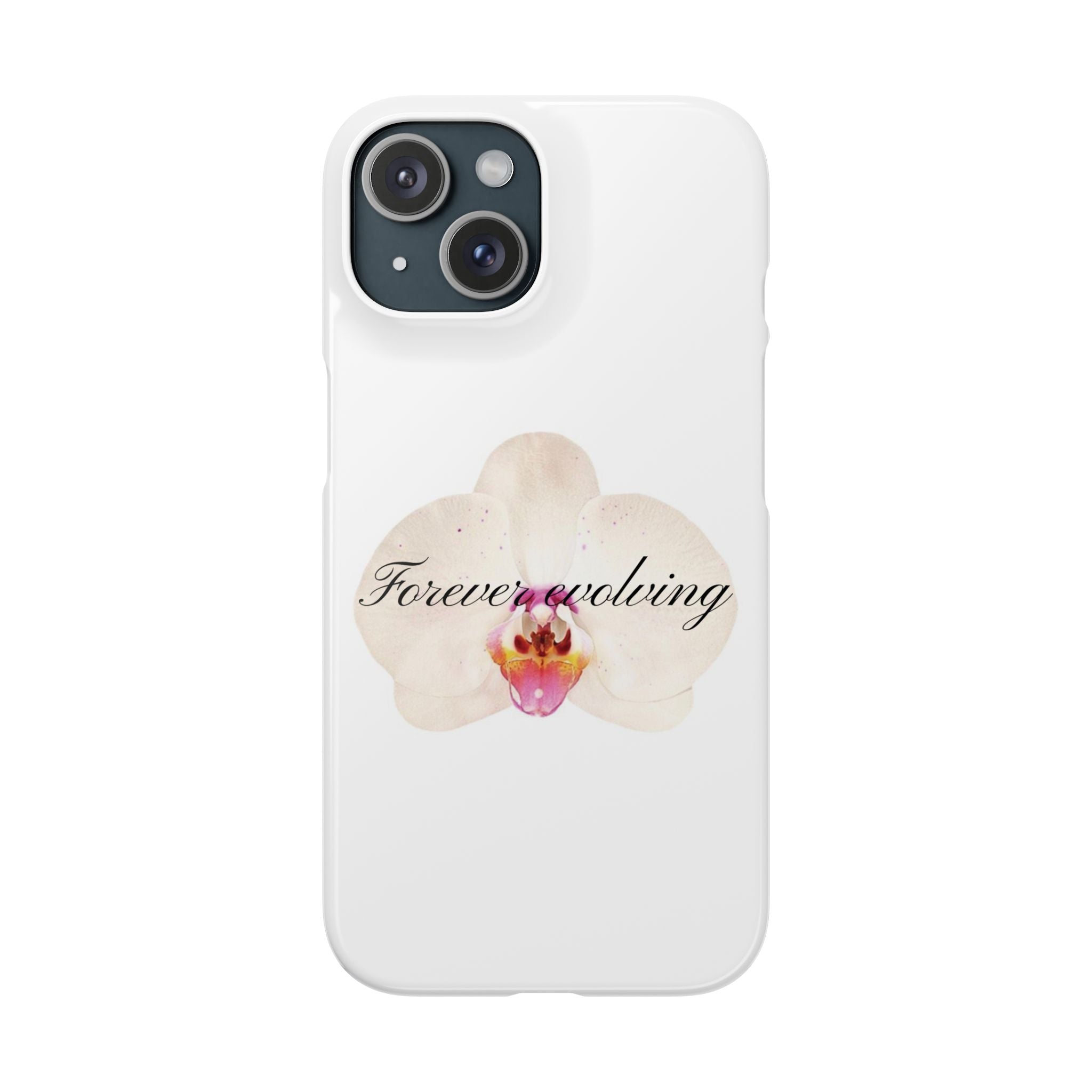 Forever evolving - Orchid phone case