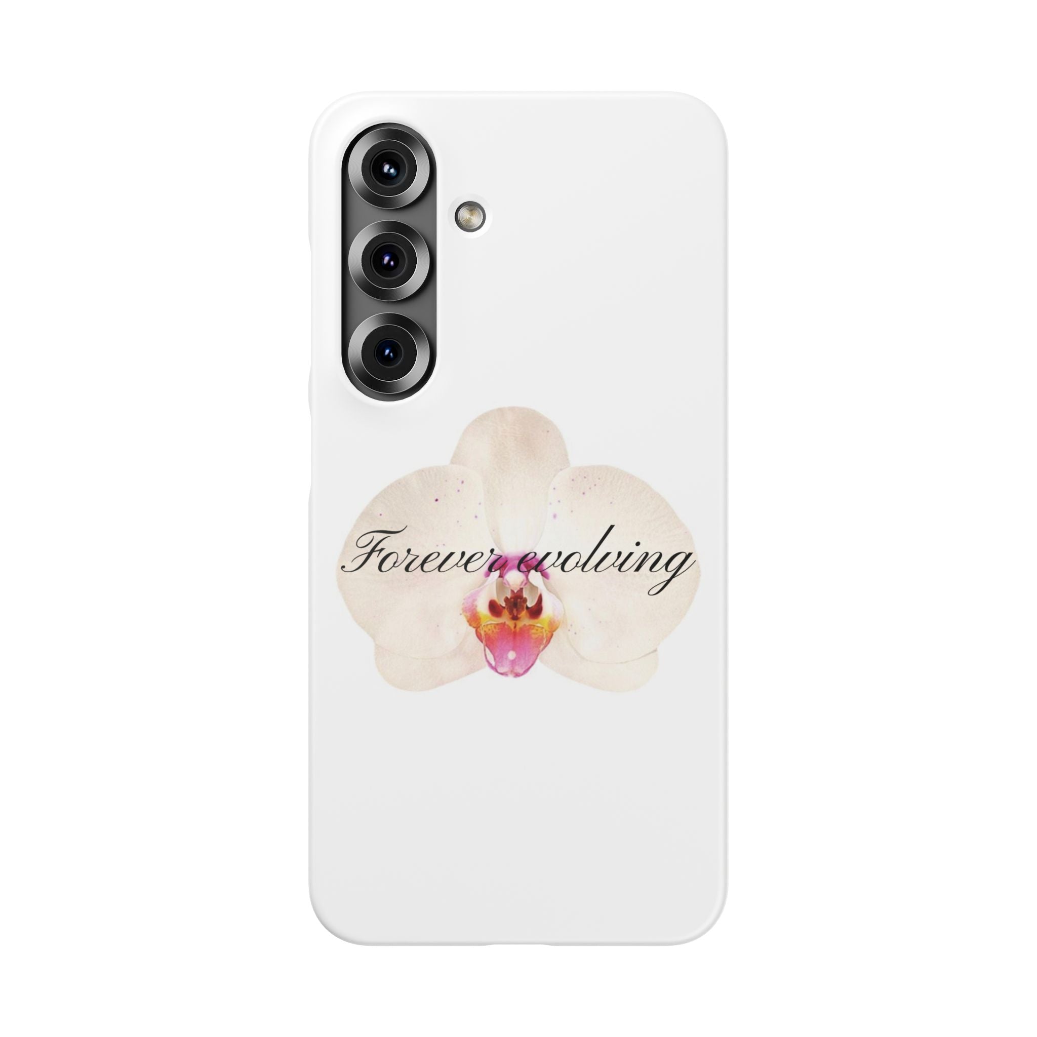 Forever evolving - Orchid phone case