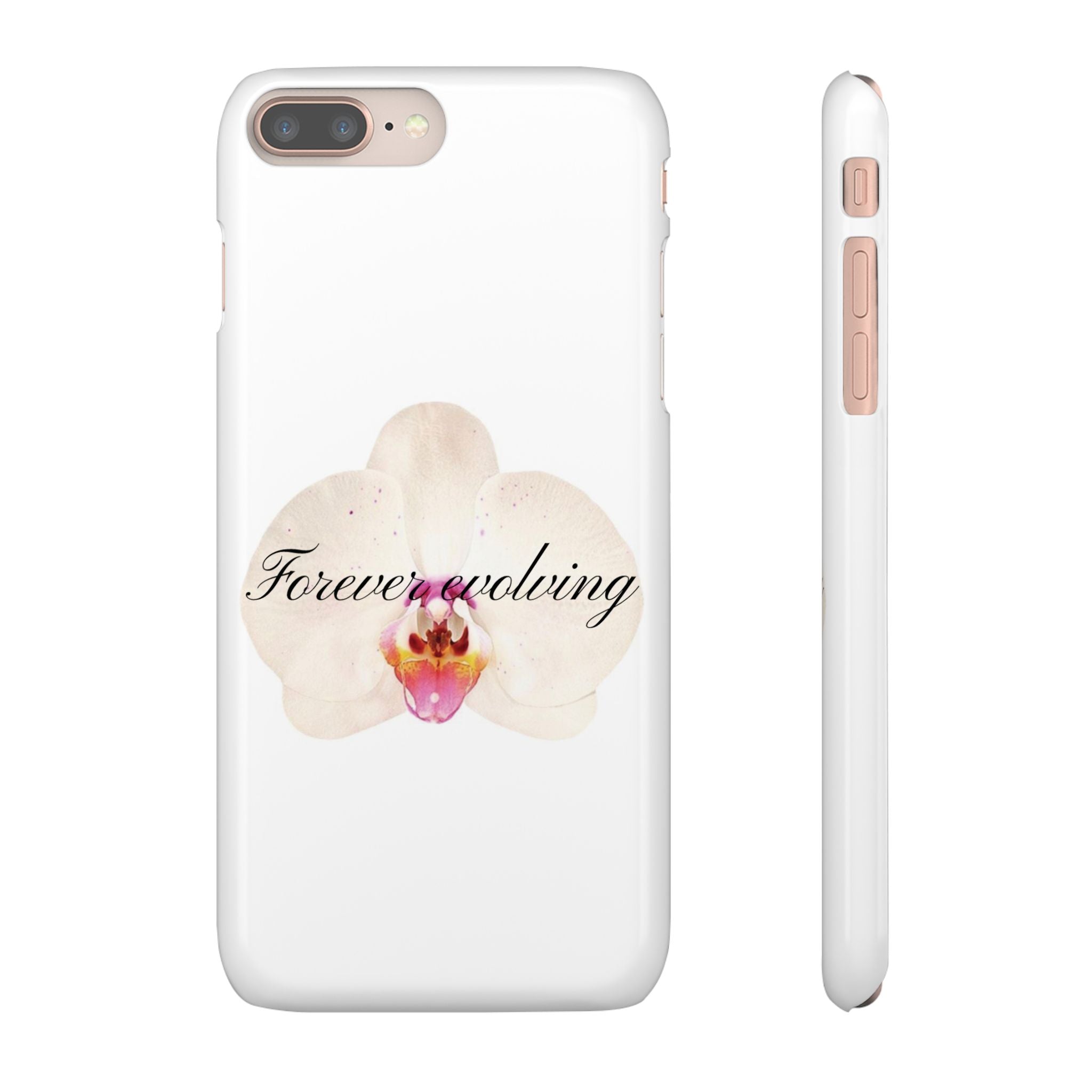 Forever evolving - Orchid phone case