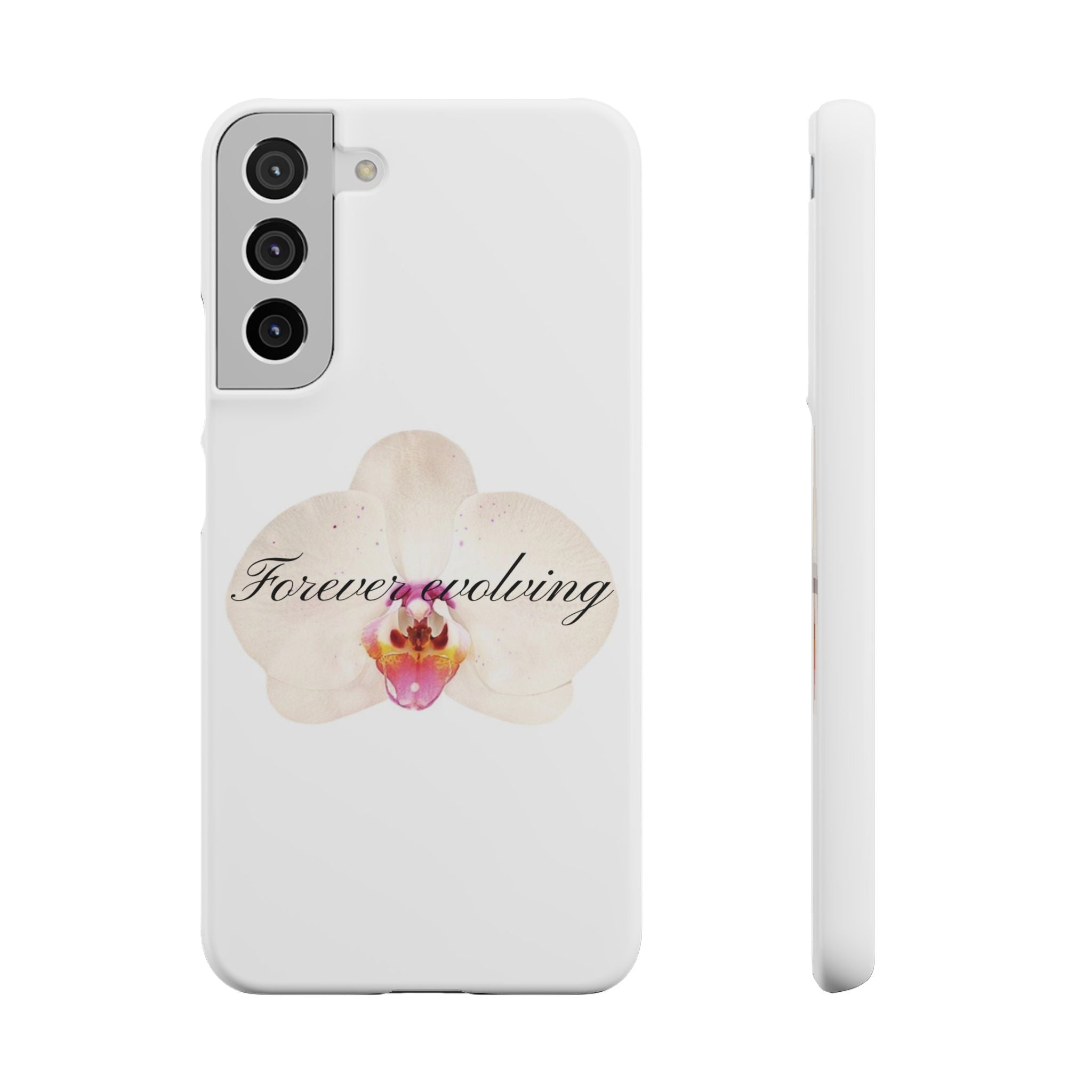 Forever evolving - Orchid phone case