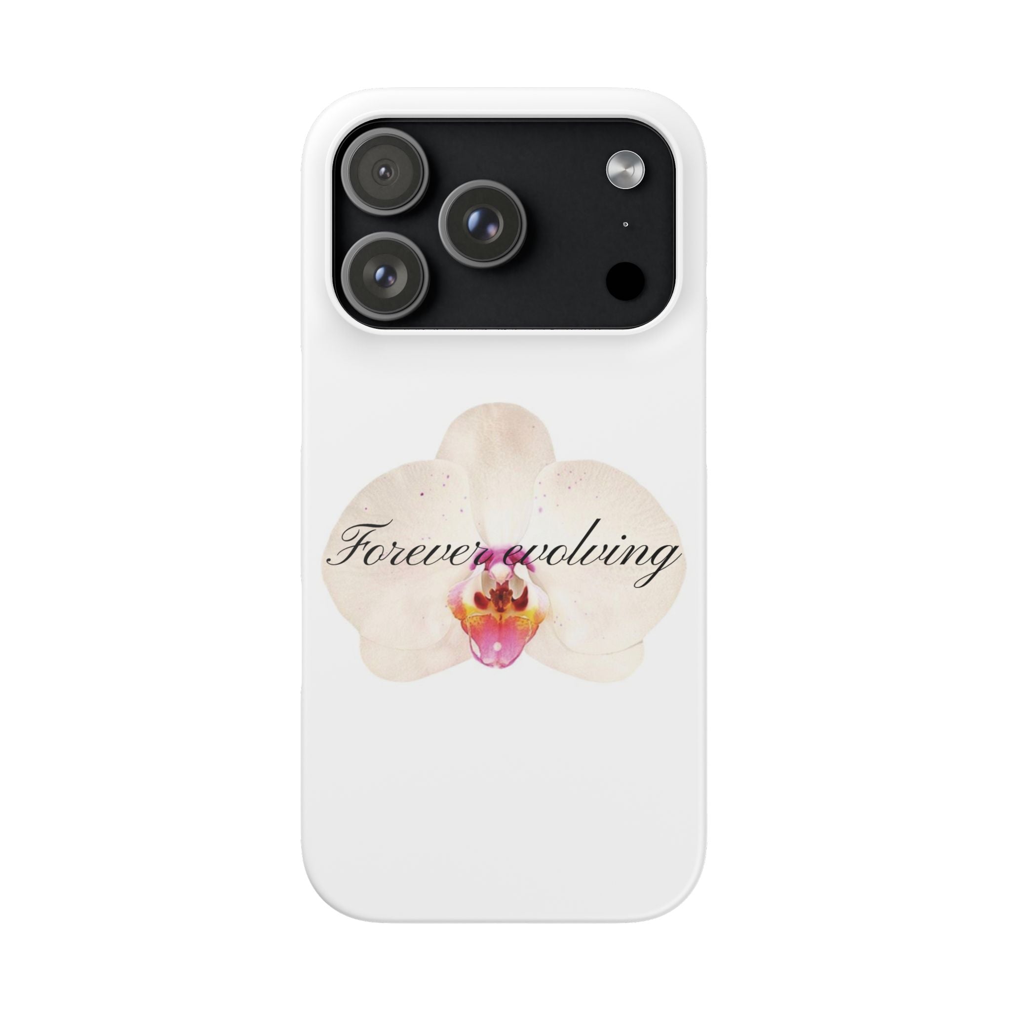 Forever evolving - Orchid phone case
