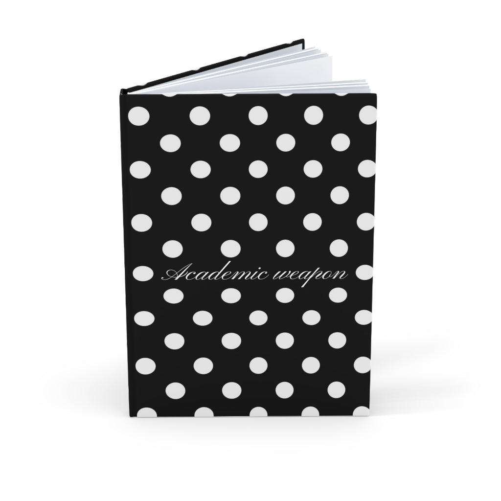Academic weapon - polka dot journal