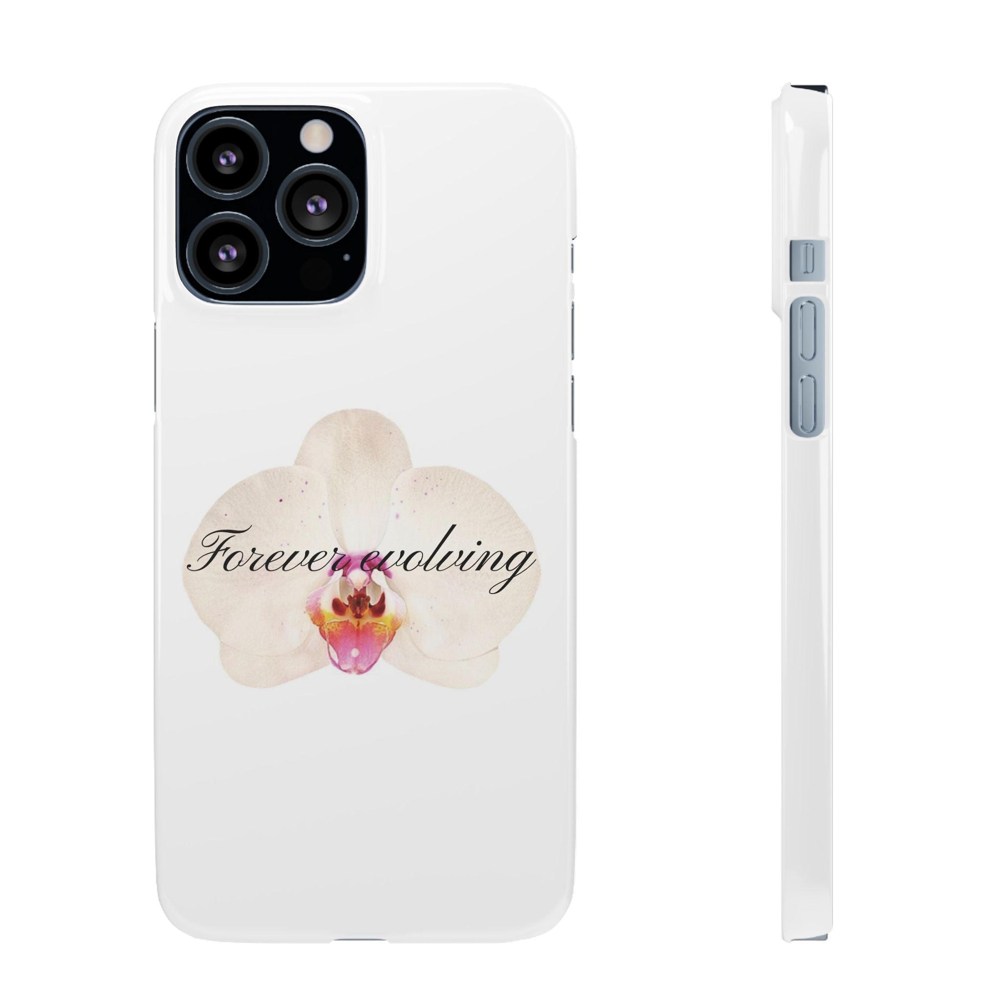 Forever evolving - Orchid phone case
