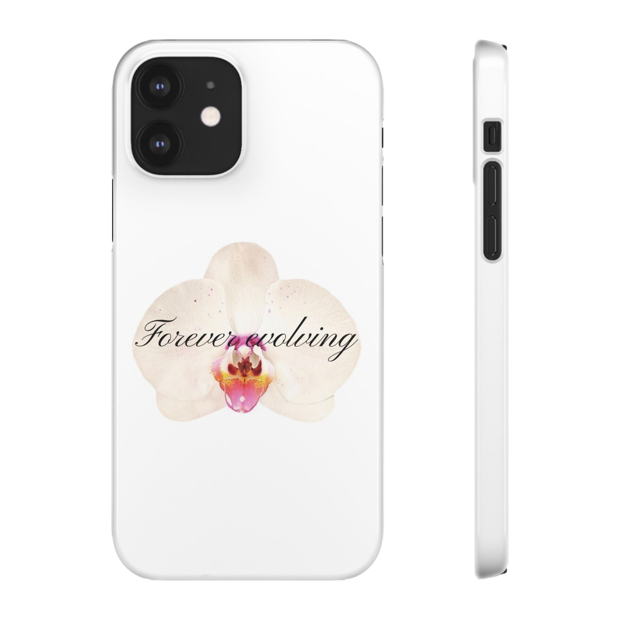 Forever evolving - Orchid phone case