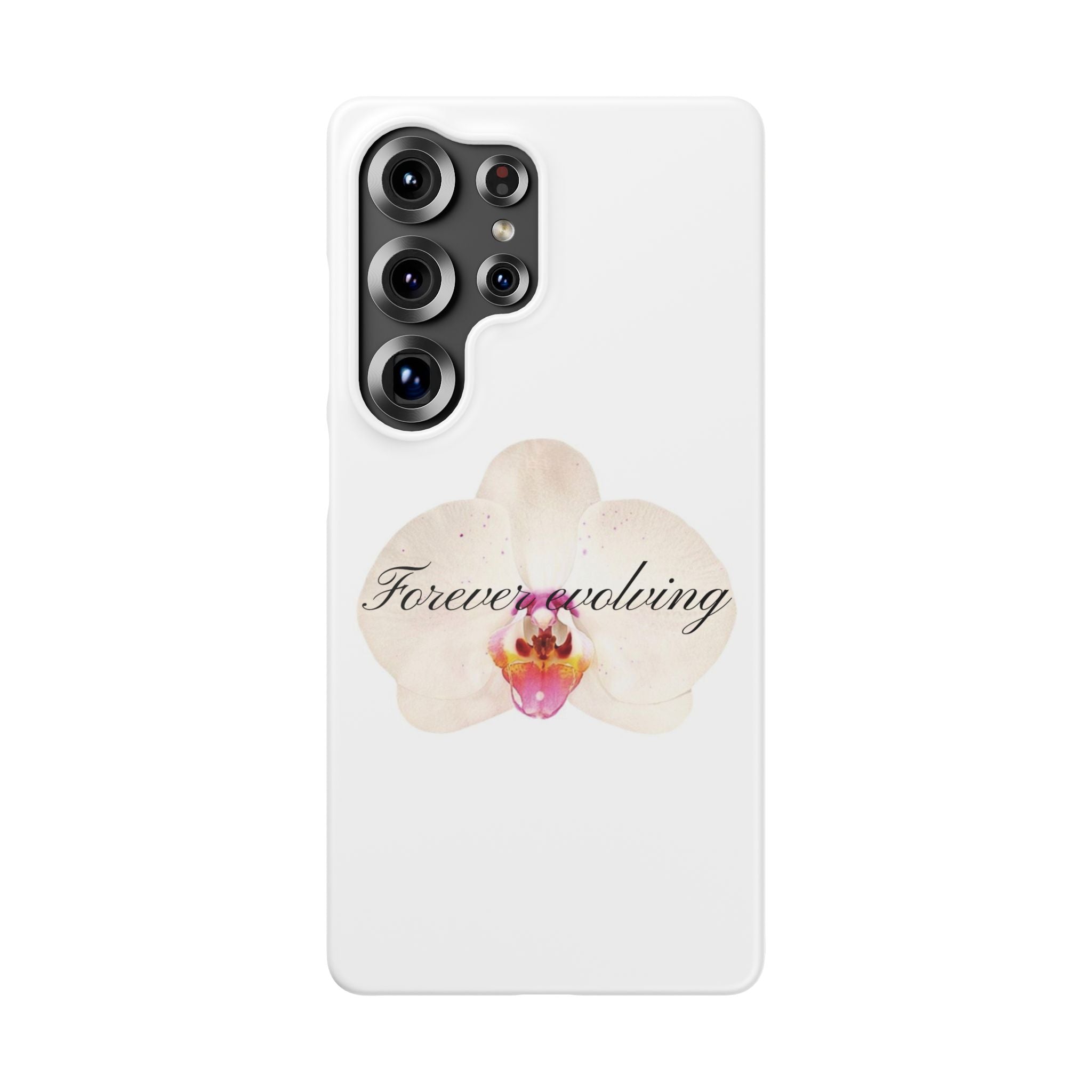 Forever evolving - Orchid phone case