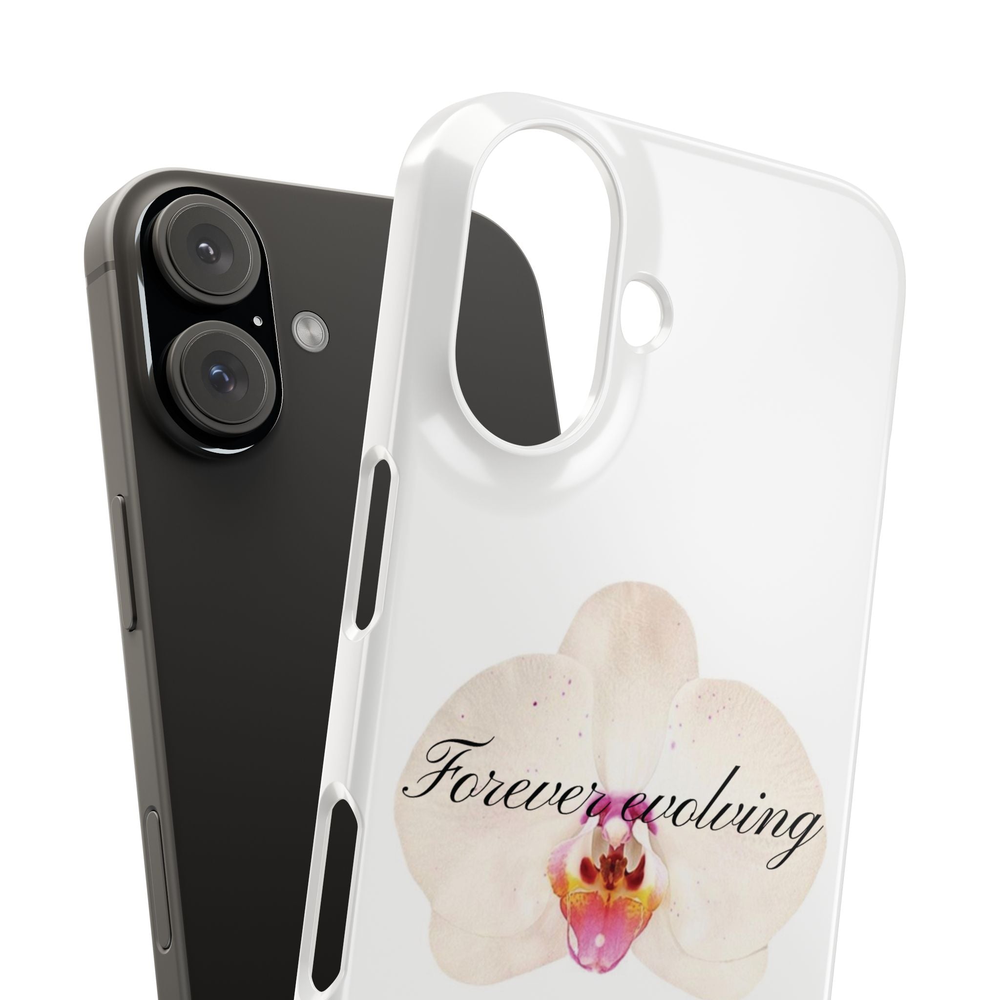 Forever evolving - Orchid phone case