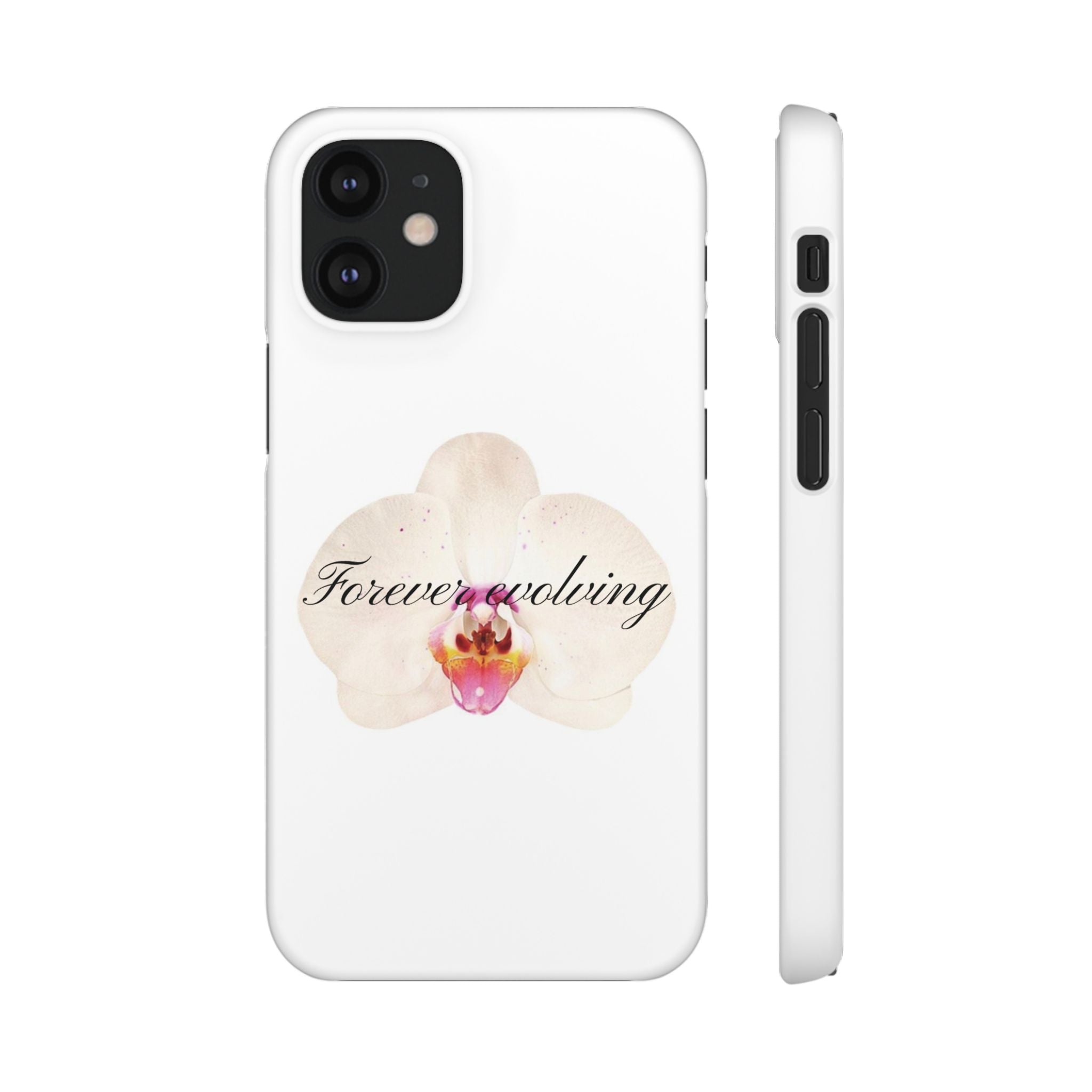 Forever evolving - Orchid phone case