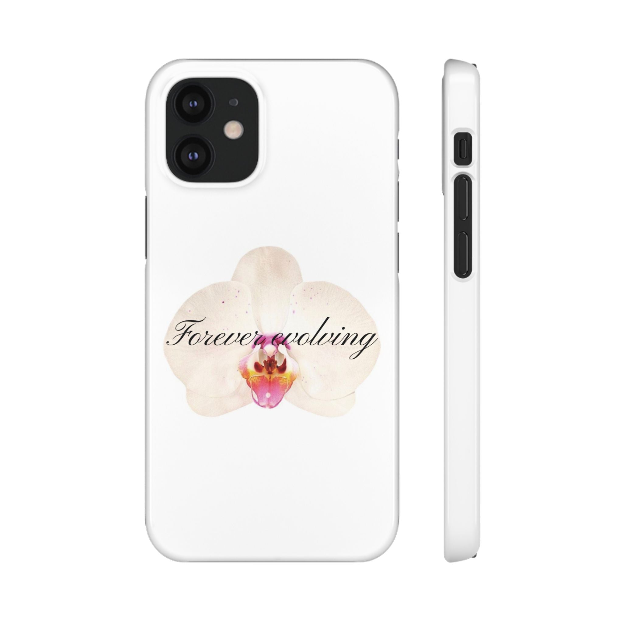 Forever evolving - Orchid phone case