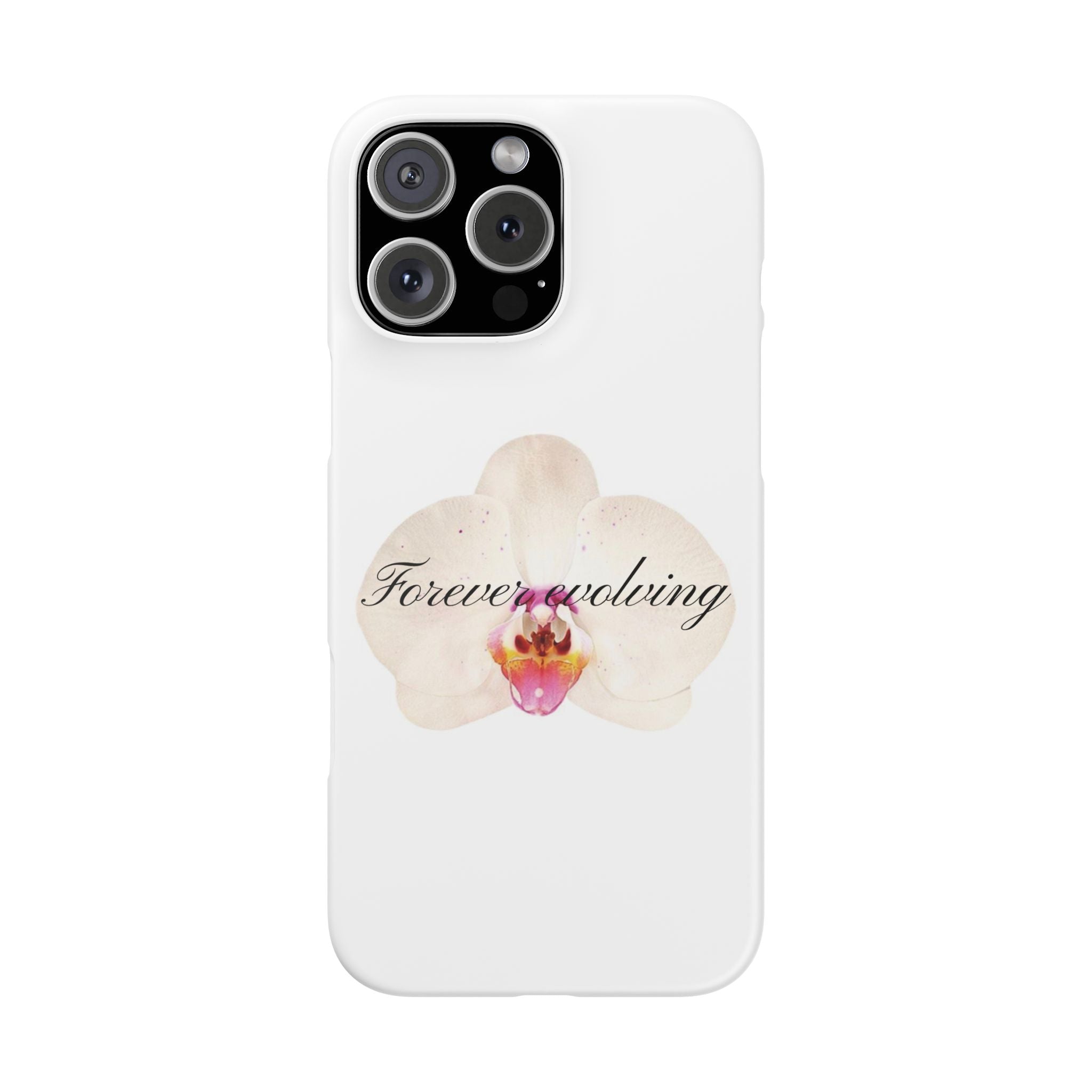 Forever evolving - Orchid phone case