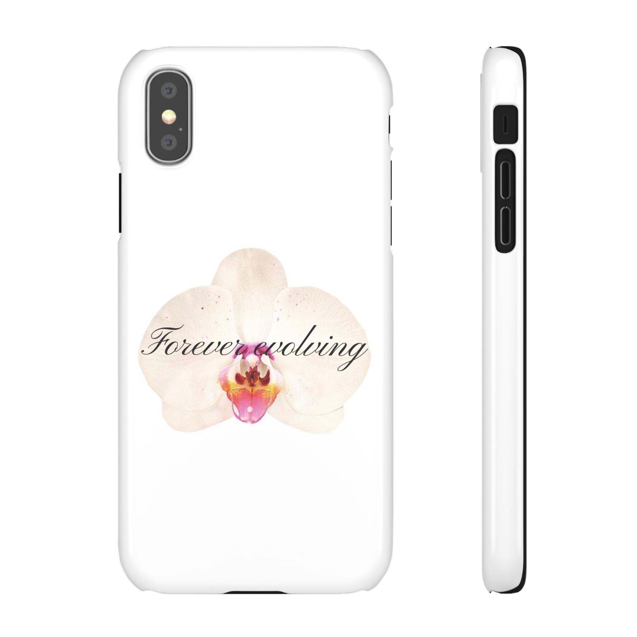 Forever evolving - Orchid phone case