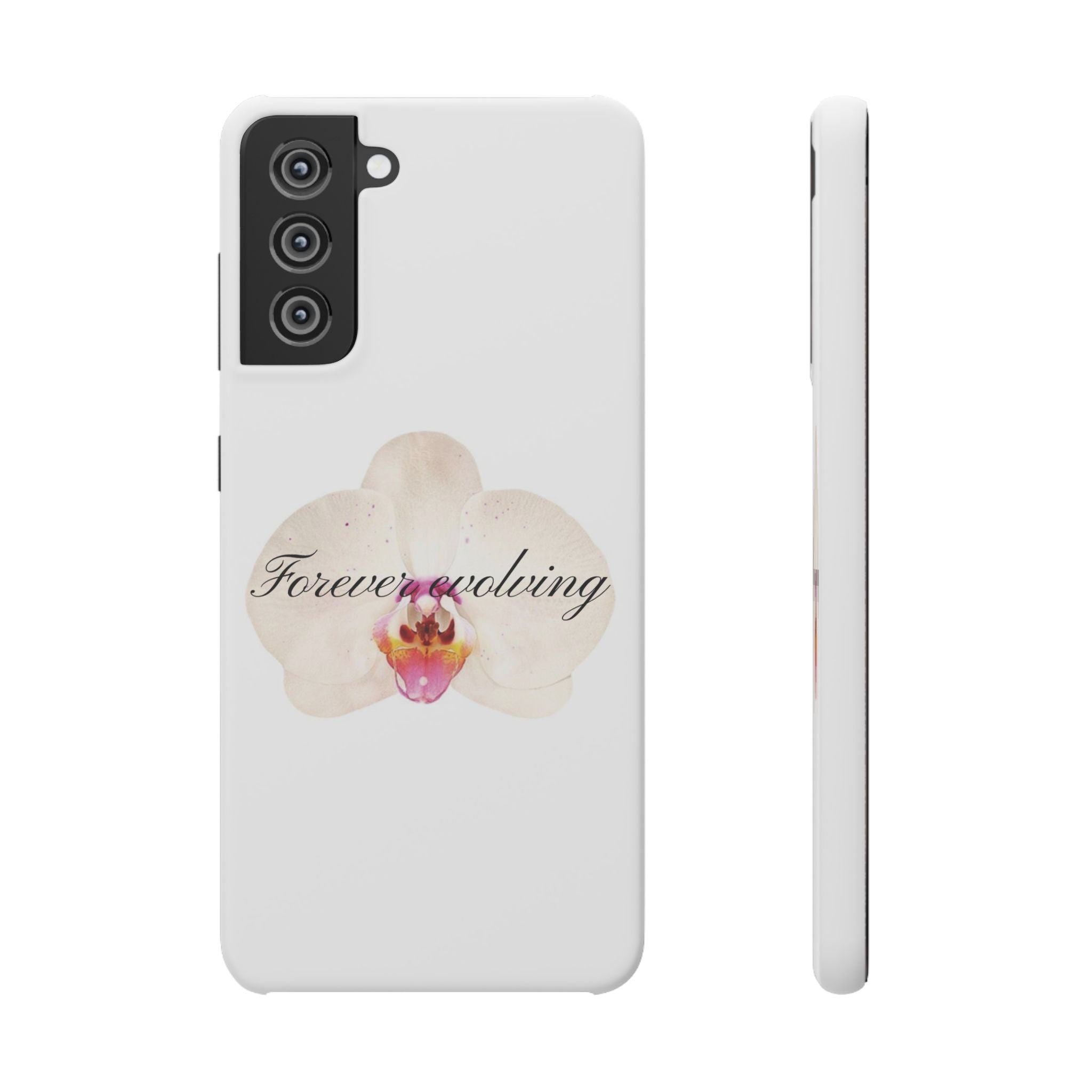 Forever evolving - Orchid phone case