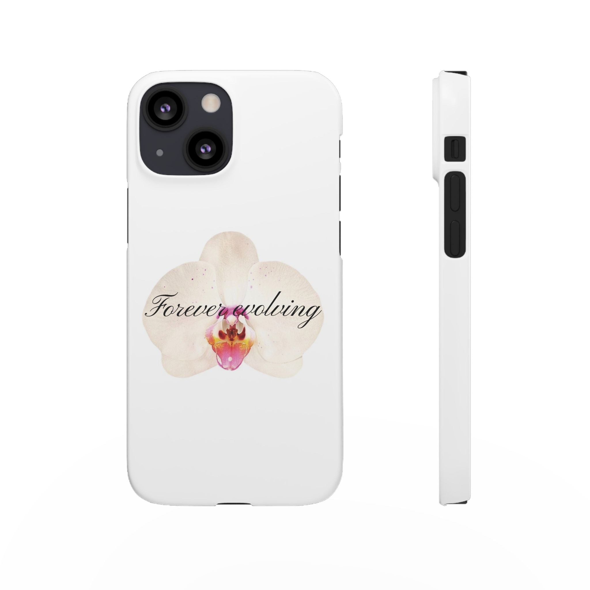 Forever evolving - Orchid phone case