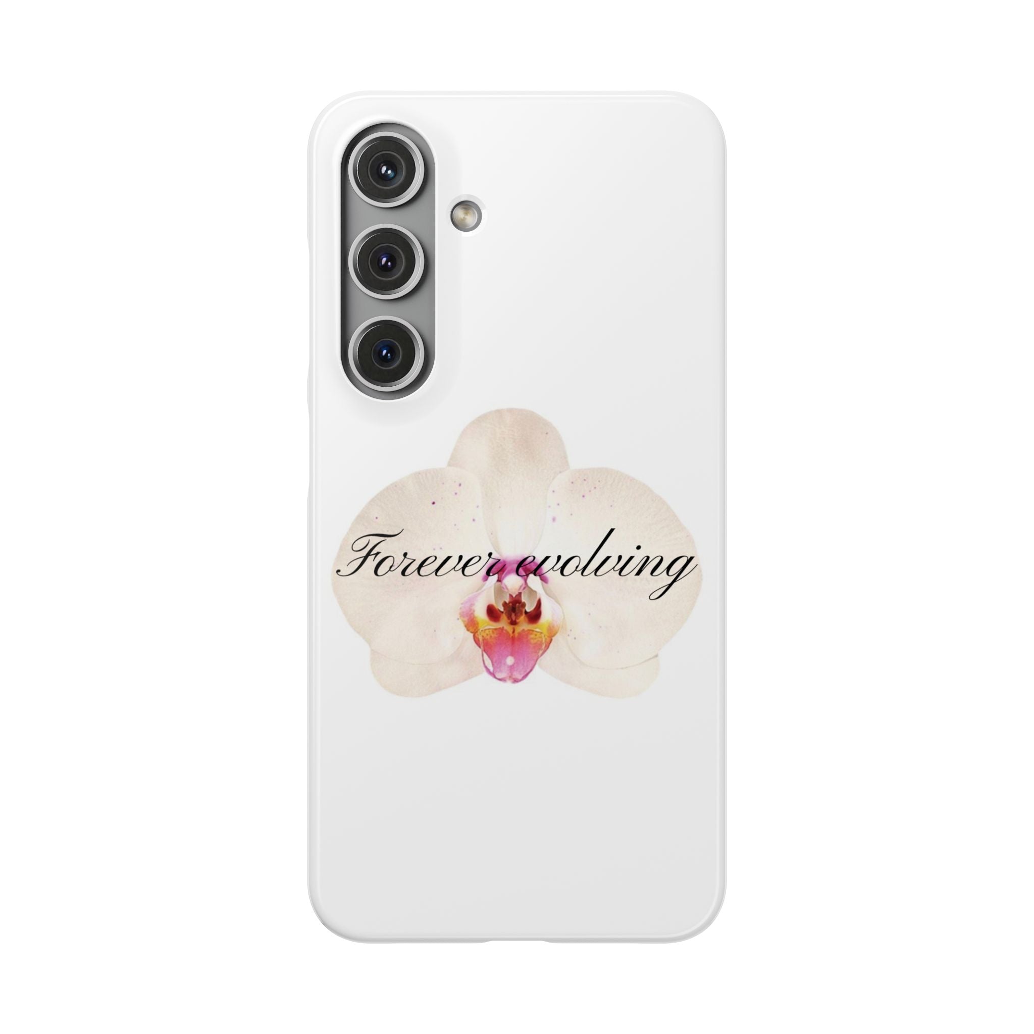Forever evolving - Orchid phone case