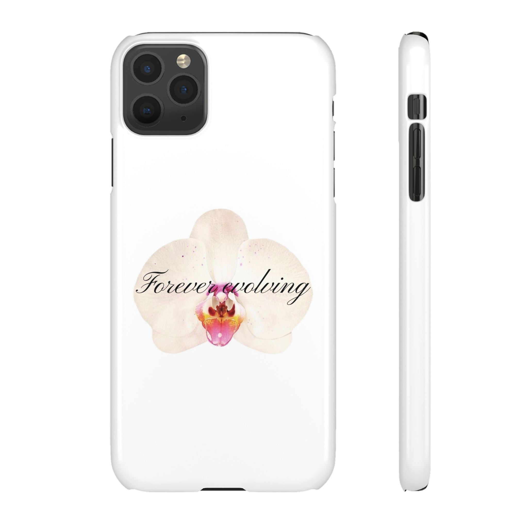 Forever evolving - Orchid phone case