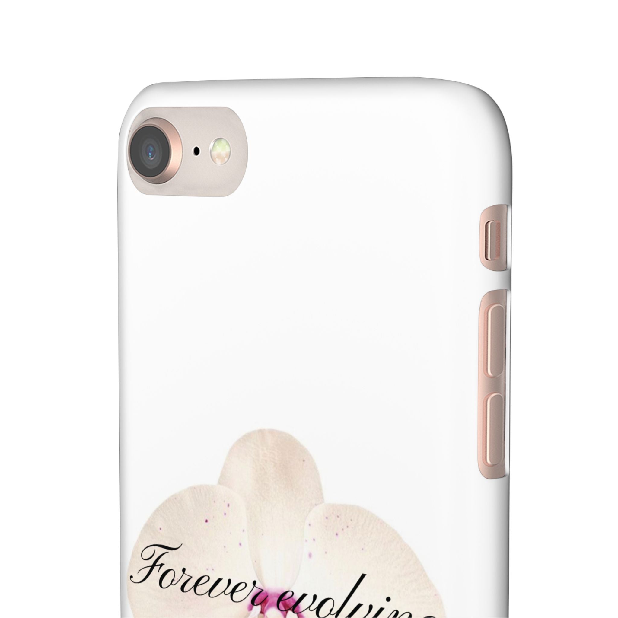 Forever evolving - Orchid phone case
