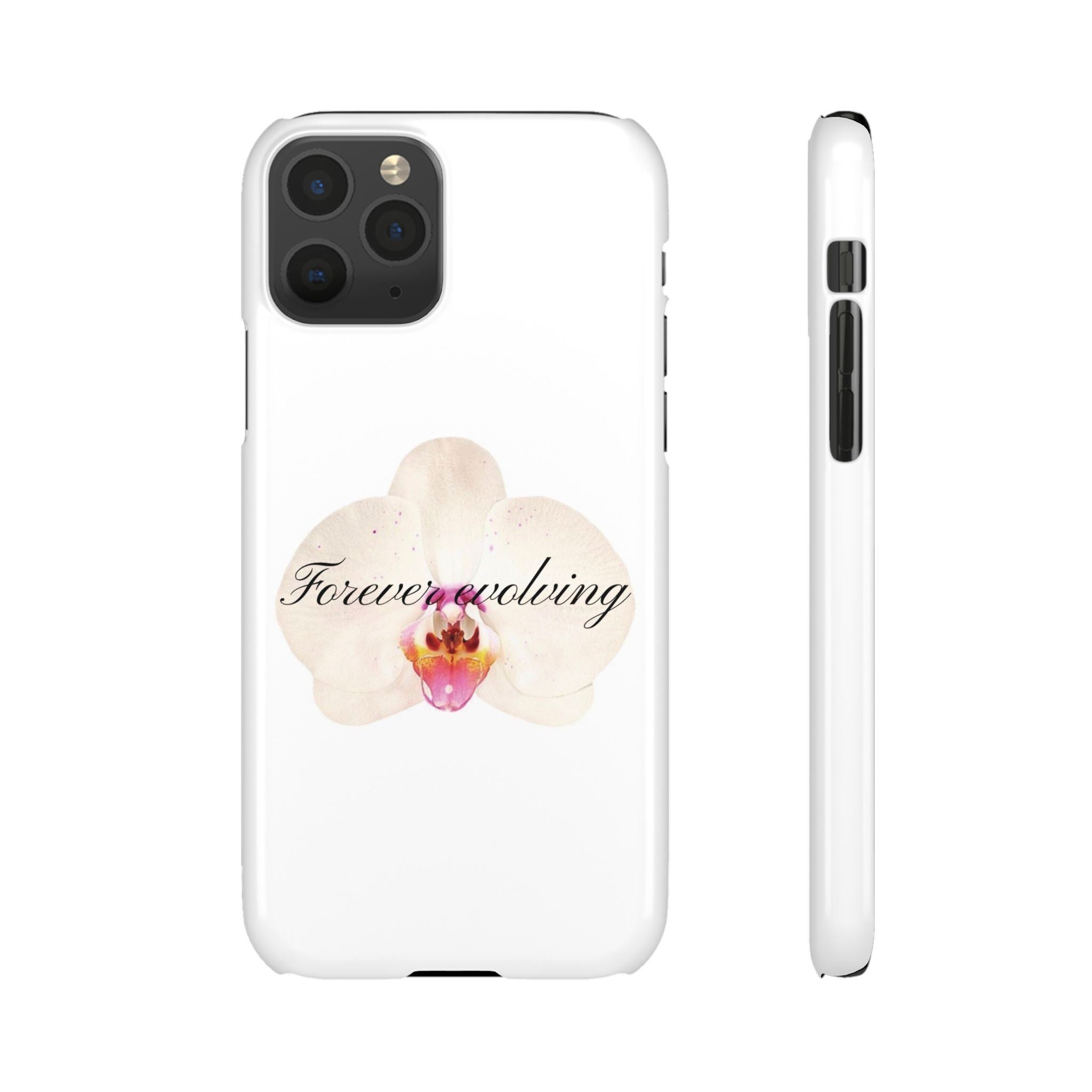 Forever evolving - Orchid phone case
